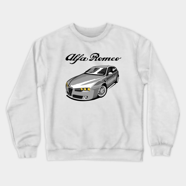 ITALIAN TOURING Crewneck Sweatshirt by shketdesign